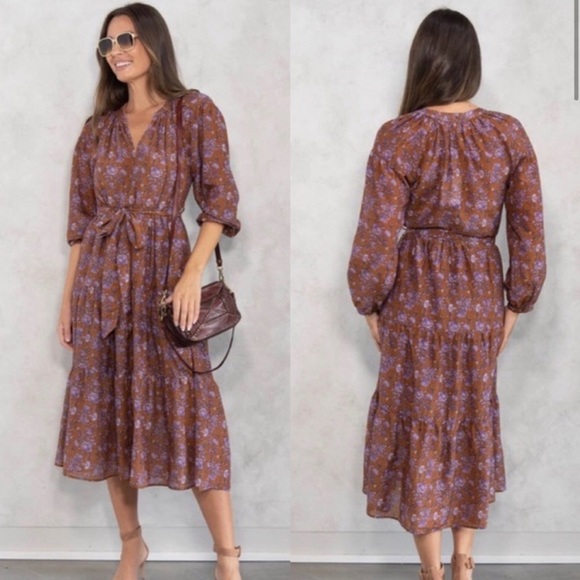 Xirena Annieka Dress in Golden Clover Size M - Picture 1 of 9